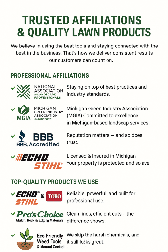 warren Lawns Affiliations