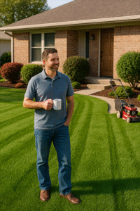happy home owner