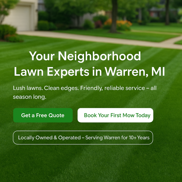 warren Lawns Home Hero